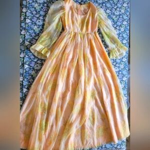 SOLD 60s floral dress